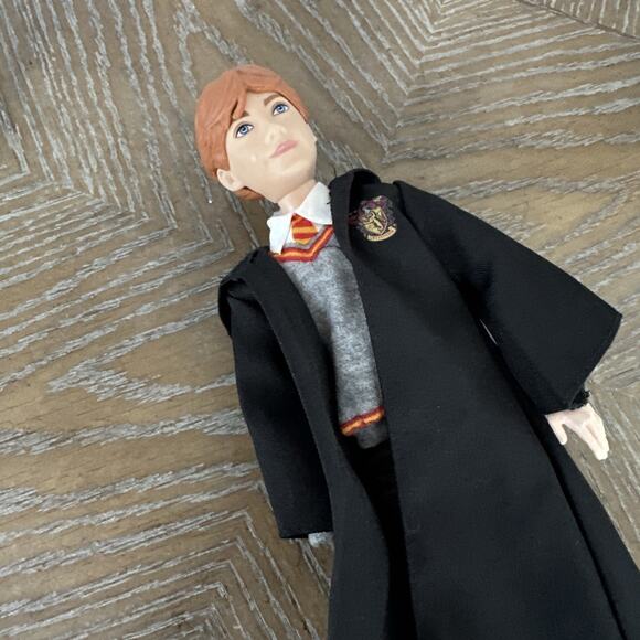 Ron Weasley 11" Doll Mattel Wizarding World Harry Potter Jointed & 8" Lot of 2 - Picture 4 of 7